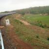 Train view in north Goa